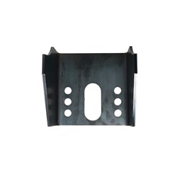 BRACKET BOOSTER ROUND AXLE 15"