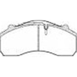 DISC BRAKE PAD SET