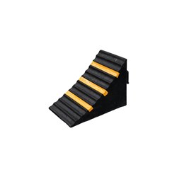 WHEEL CHOCK RUBBER  280L x 150W x 180H