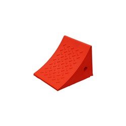 WHEEL CHOCK POLY  220L X 145W X 165H 