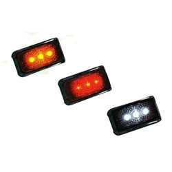 LIGHT SIDE MARKER AMBER CLEAR LENS