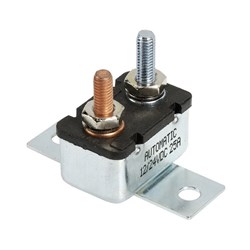 NARVA 25A C/BREAKER AUTO RESET 90'BK