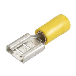 NARVA FEMALE BLADE TERM YEL 9 5MM