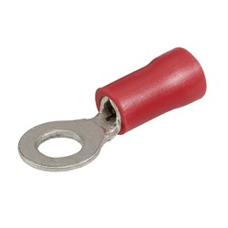 NARVA RING TERMINAL RED 4 3MM