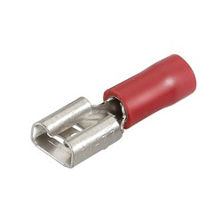 NARVA FEMALE BLADE RED 6 3MM 100