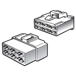 NARVA M/F HOUSING QUICK CON 8 WAY