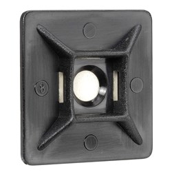 NARVA CABLE TIE MNT BLK 28MM BL 5
