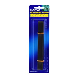 NARVA HEAT SHRINK BLACK 9 5MM X 1 2M