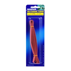 NARVA HEAT SHRINK RED 9 5MM X 1 2M