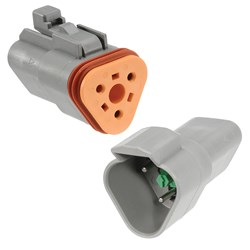 NARVA 3 WAY DEUTSCH CON KIT BL 1
