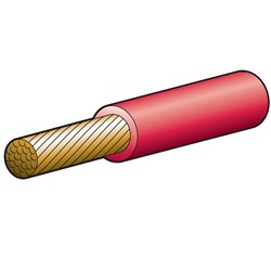 NARVA 100A RED 8 B&S BATTERY CABLE 30M