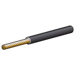 NARVA CABLE SINGLE CORE 3MM 10A 100M BLK