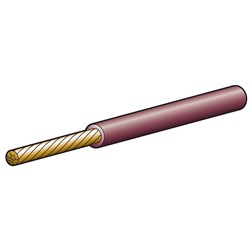 NARVA CABLE S/CORE 3MM 10A 30M BROWN