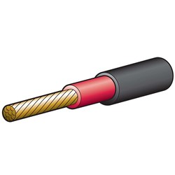 NARVA CABLE S/C D/I 4MM 15A 30M R+BK
