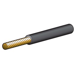 NARVA CABLE S/CORE 5MM 25A 30M BLACK