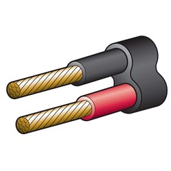 NARVA 50AMP 6MM RED BLACK 2 CORE WIRE