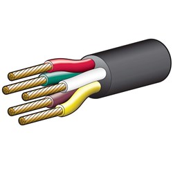 NARVA 10A 3MM 5 CORE TRAILER CABLE 30M