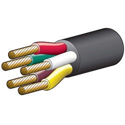 NARVA 15AMP 4MM 5 CORE TRAILER WIRE