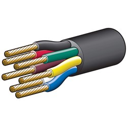 NARVA 10A 3MM 7 CORE TRAILER CABLE 30M