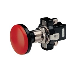 NARVA SWITCH PUSH/PL 10A ON/OFF RD 12V