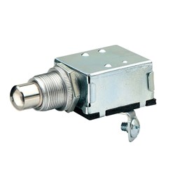 NARVA SWITCH HORN P/BUTTON 15A 12V BL