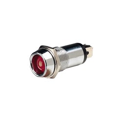 NARVA PILOT LAMP 12V CHRM LED RED BL1