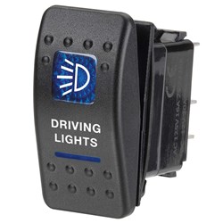 NARVA SW RK OFF/ON - BLUE 12V GLOBE