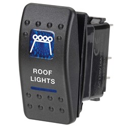 NARVA SW RK OFF/ON - BLUE 12V GLOBE