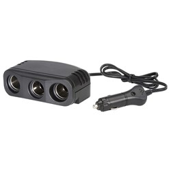 NARVA TRIPLE ACC SOCK &amp; LIGHTER PLUG