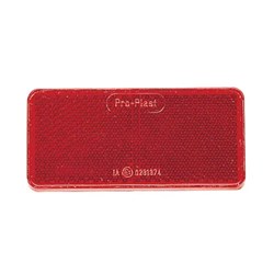NARVA RETRO REFLECTOR RED ADHESIVE