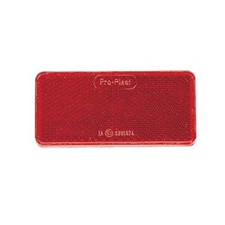 NARVA RETRO REFLECTOR RED ADHESIVE 2PK