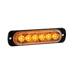 NARVA 12/24V L/PROFILE W/LIGHT AMBER