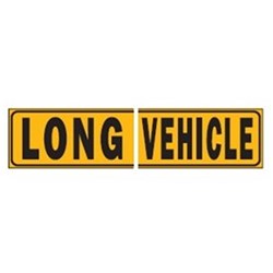 MAXUS SIGN LONG VEHICLE 600X300MM 2 PCE