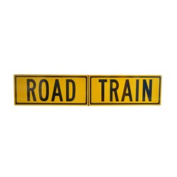 MAXUS SIGN ROAD TRAIN 600X250MM 2 PCE