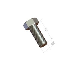 BOLT 1/2IN UNF 1-1/4