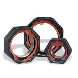 4-3/8" 8 POINT PRO TORQUE AXLE HUB NUT