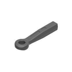 TOWING EYE 50MM WELD IN WITH SOLID BUSH